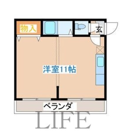 ツインブランシェ西館の物件間取画像